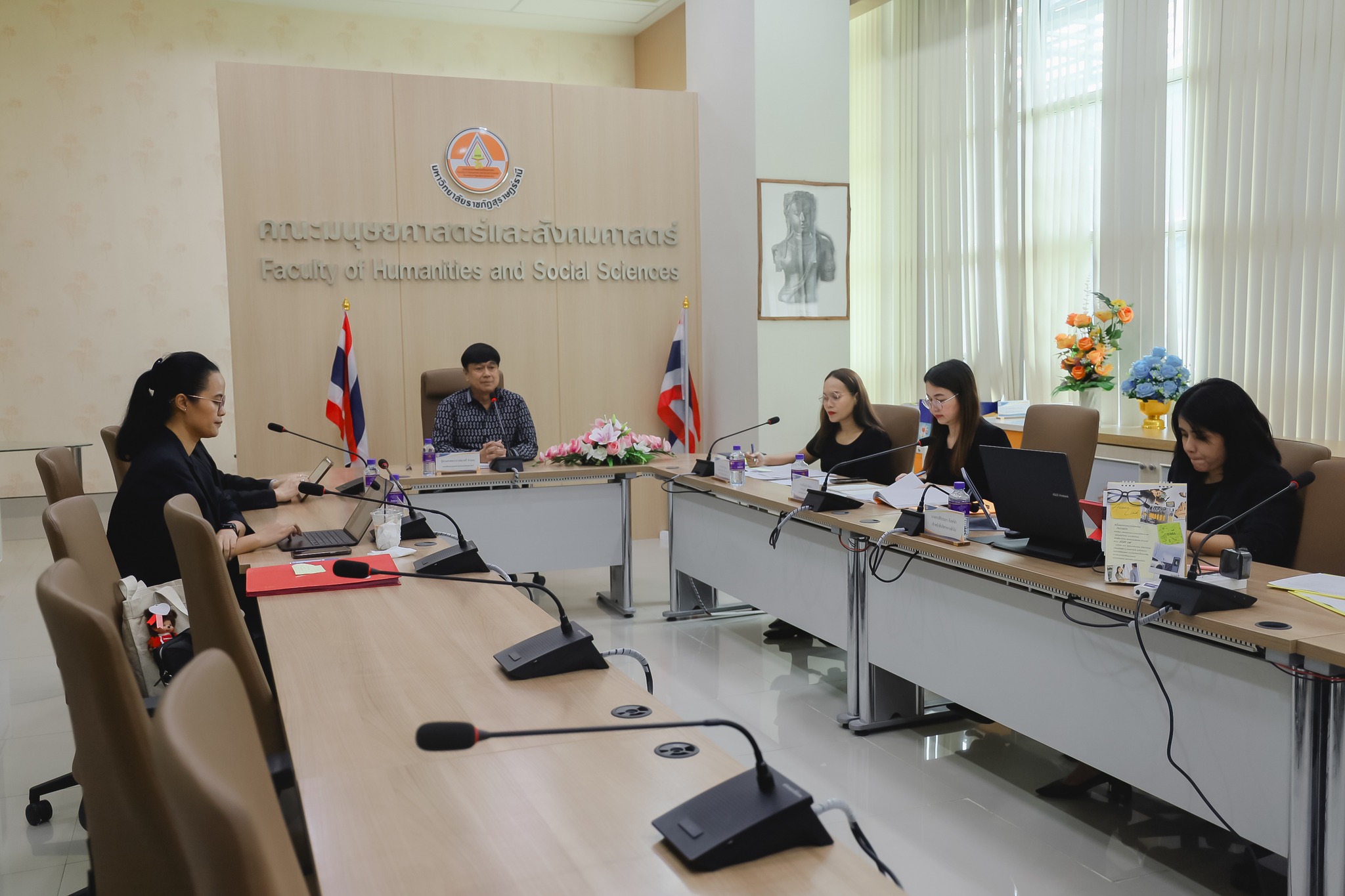 การประชุมคณะกรรมการประจำคณะมนุษยศาสตร์และสังคมศาสตร์ ครั้งที่ 7/2568